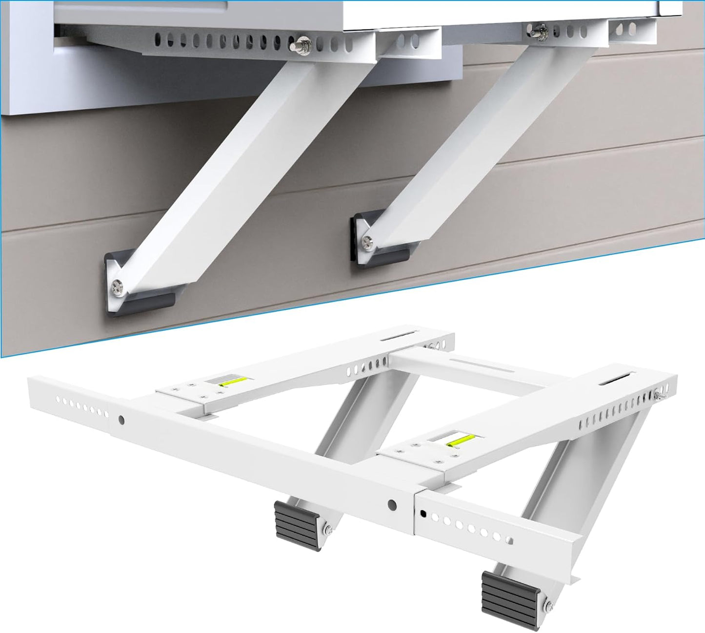 Drill-Less Window AC Bracket, Heavy Duty Support, Easy Install, Up to 200 lbs