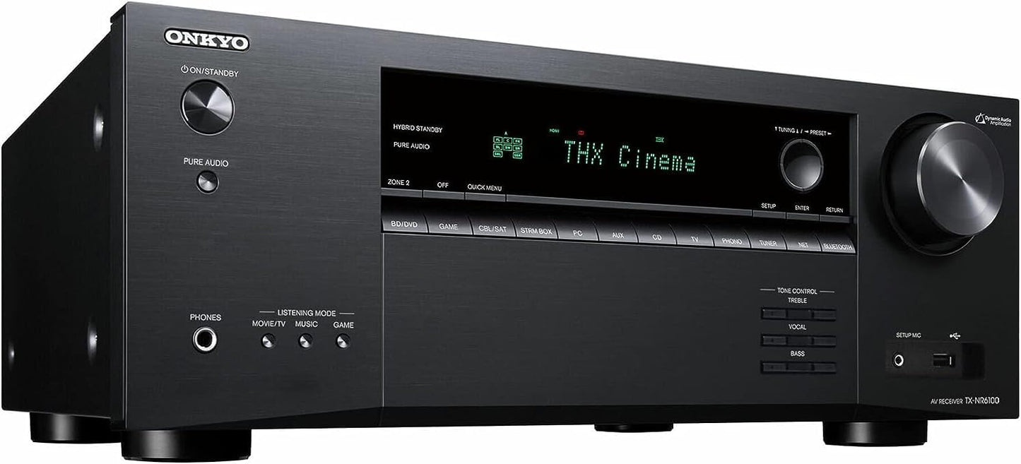 Onkyo TX-NR6100 7.2 Channel 8K Smart AV Receiver Review