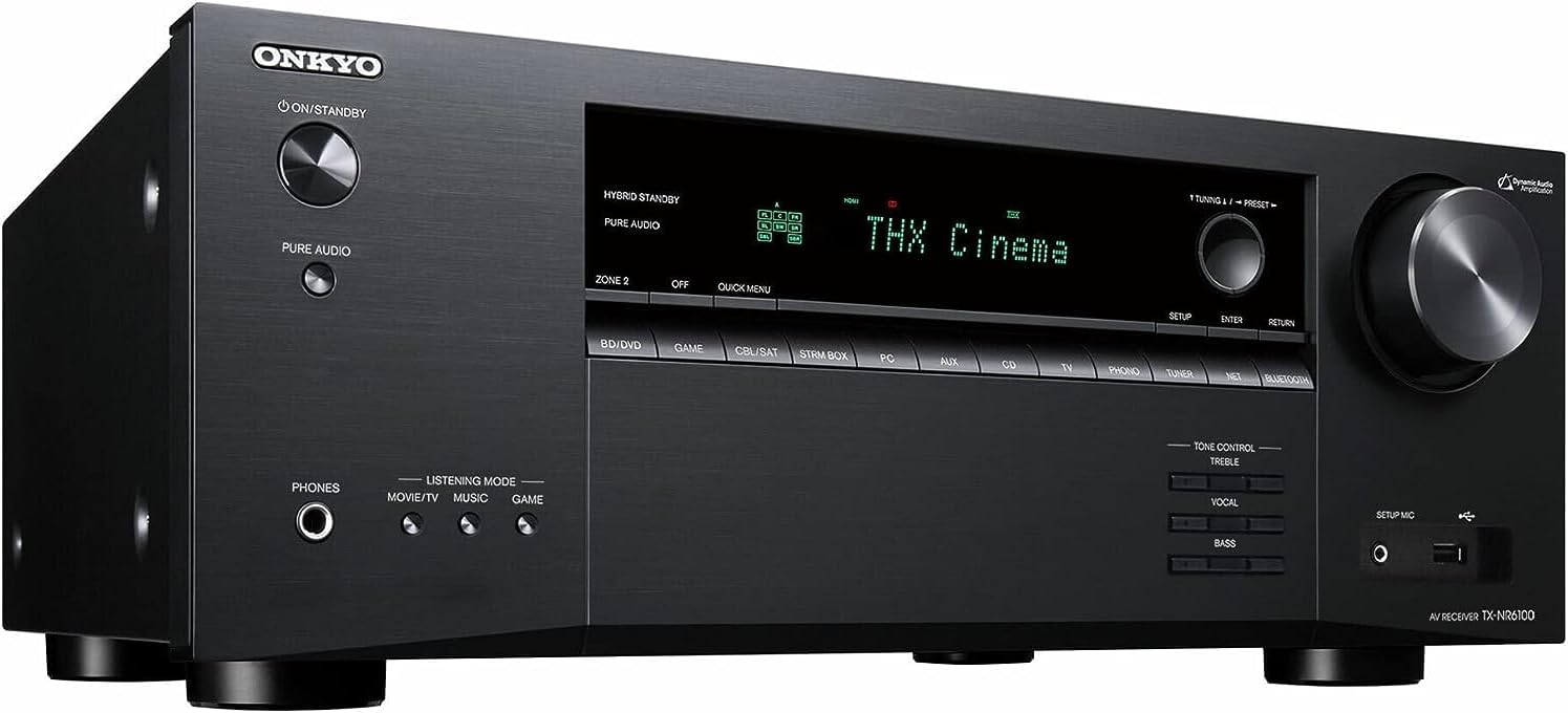 Onkyo TX-NR6100 7.2 Channel 8K Smart AV Receiver Review