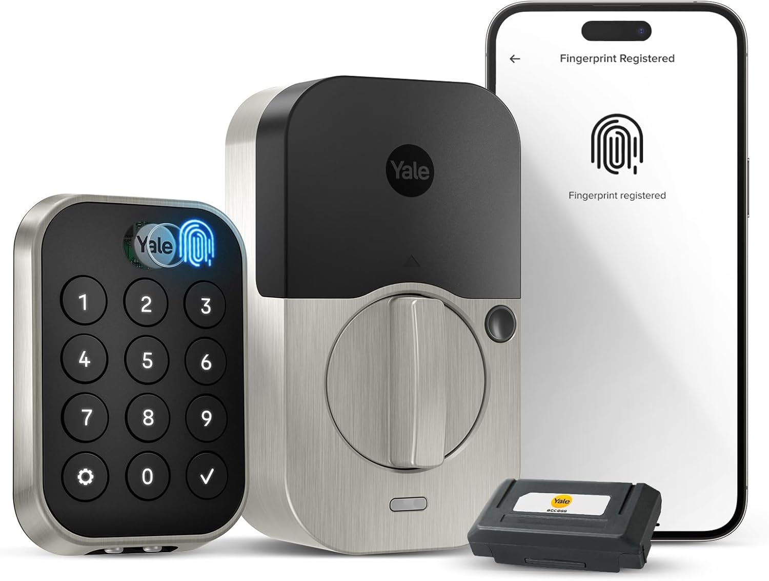 Yale Assure Lock 2 Touch Deadbolt: Key-Free Fingerprint Access