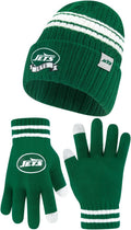 NFL Super Soft Team Stripe Winter Beanie for Adults - With Touch