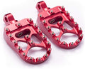 CNC Wide Foot Pegs 360 Rotating MX Chopper Bobber Style - Wide