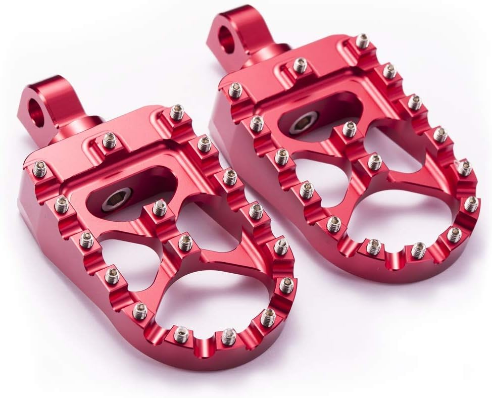 CNC Wide Foot Pegs 360 Rotating for Harley Dyna Sportster Fatboy