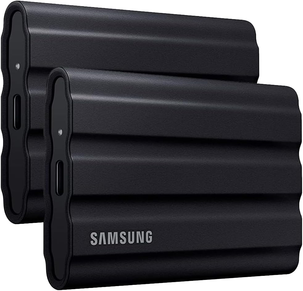 SAMSUNG MU-PE4T0S T7 4TB 2-Pack Portable SSD