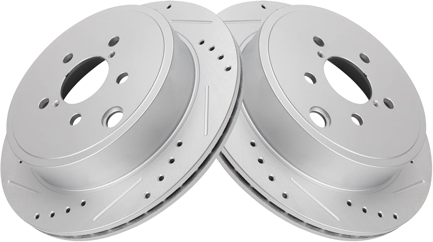 TRQ Rear Performance Brake Rotors Set for Subaru BRZ & Legacy