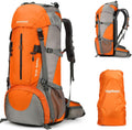 70L Hiking Backpack 70L Lightweight Waterproof Pack - Travel Ready