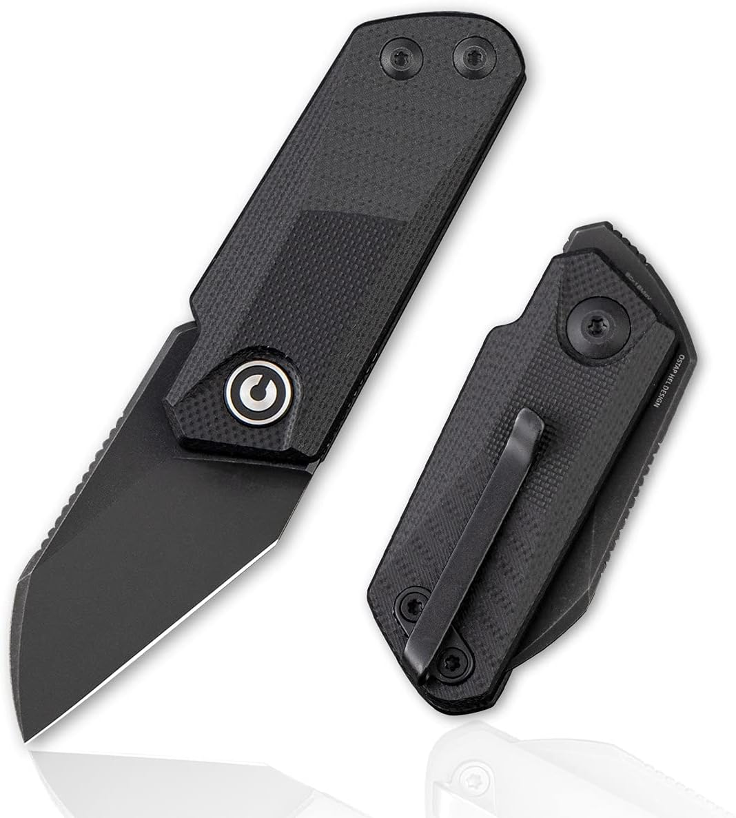 CIVIVI Ki-V Front Flipper: Easy EDC Black