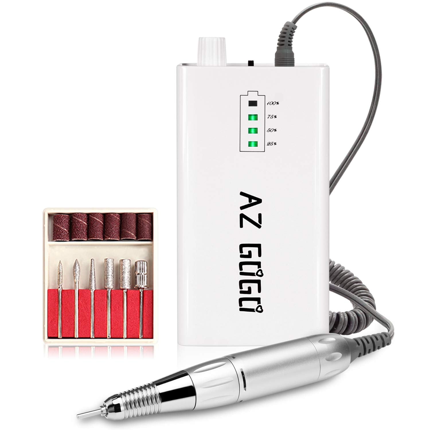 Nail Drill Machine for Acrylic Gel Nails - Portable Efile Tool