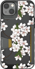 Very Cherry Blossoms iPhone 14 Plus Wallet Case - Slim Protective