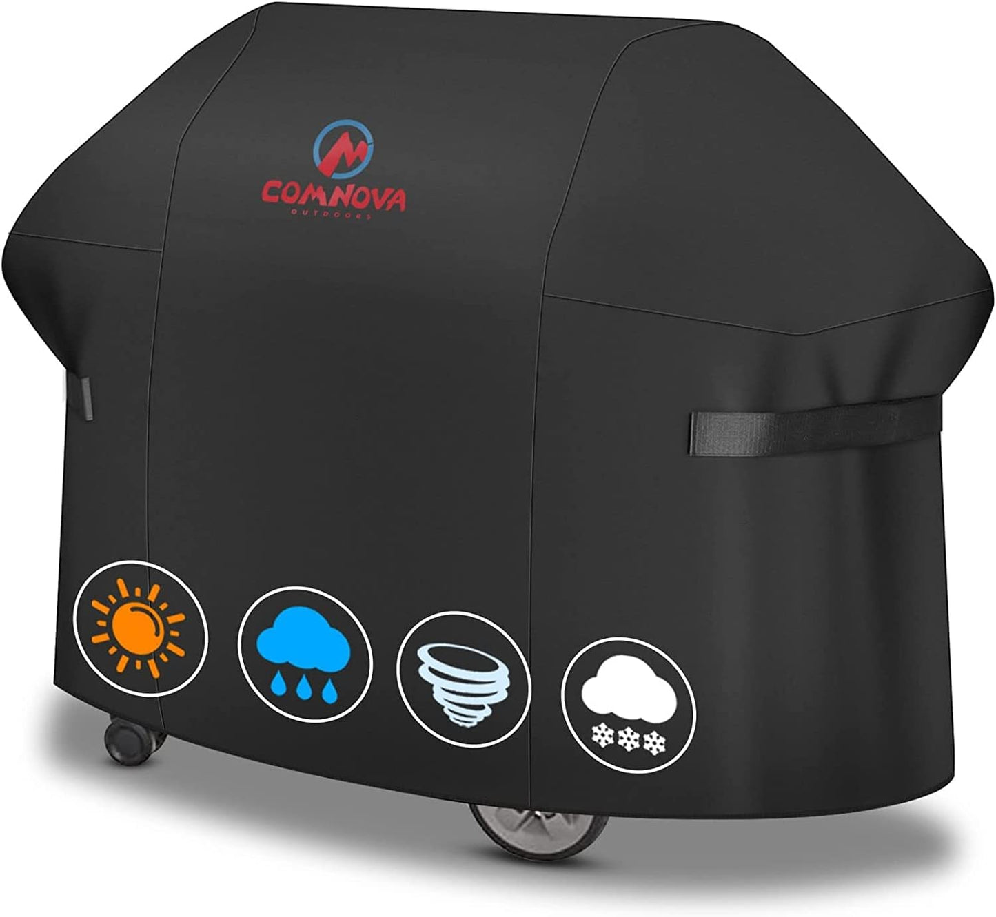 Comnova 55 Inch Grill Cover - Heavy Duty Waterproof BBQ Protection