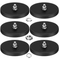 DIYMAG 6PCS Rubber Coated Magnets for Strong Magnetic Hold
