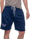 NHL Men's Comfort Shorts with Breathable Air Mesh and Logo