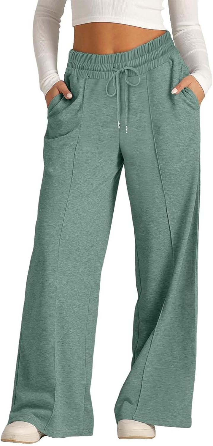 Low Waisted Wide Leg Sweatpants - Prime Deal! Oct 8-9