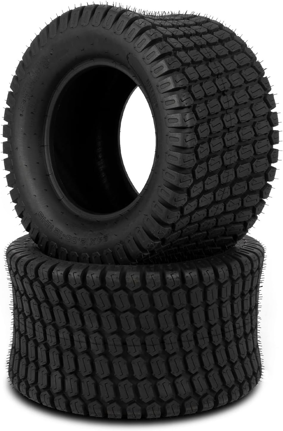 SUNROAD 24x12.00-12 Lawn Mower Tractor Turf Tires Set of 2