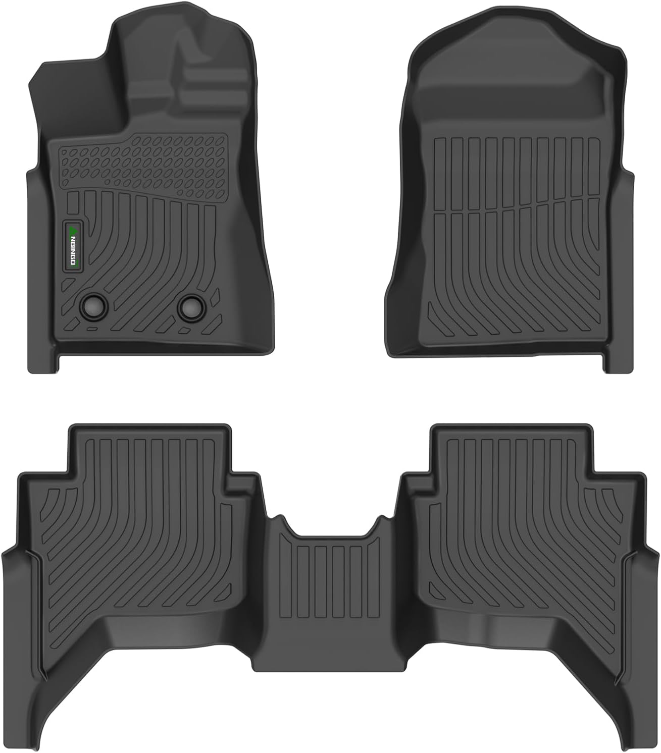 Custom Fit ANBINGO Floor Mats for 2024 2025 Ford Ranger SuperCrew