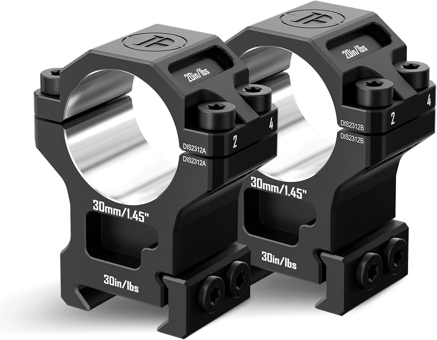 7075 Series Aluminum Scope Rings for Precision Mounting