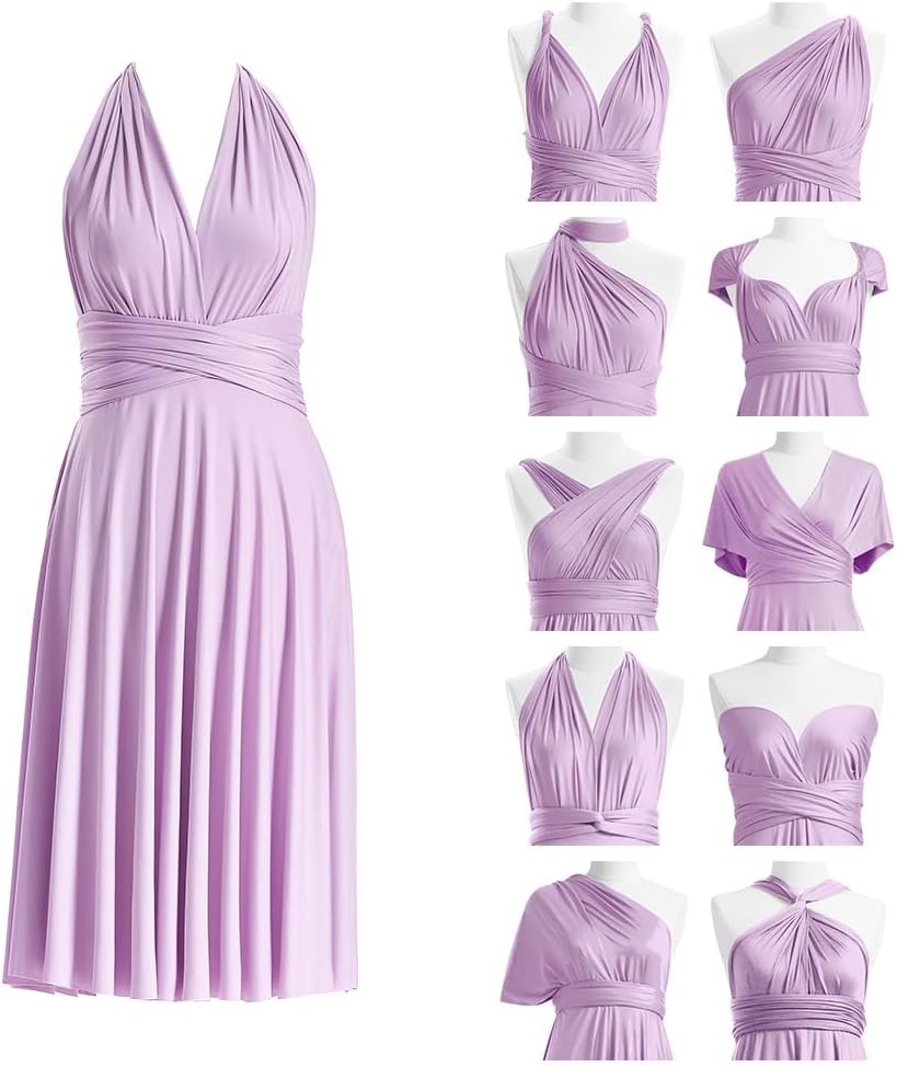 Short Infinity Bridesmaid Dresses for Every Occasion and Style