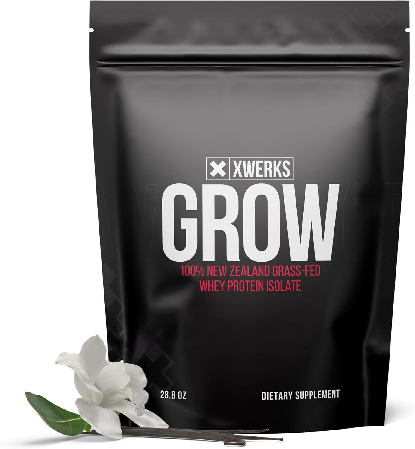 Xwerks Grow Vanilla Whey Protein Isolate for Muscle Growth