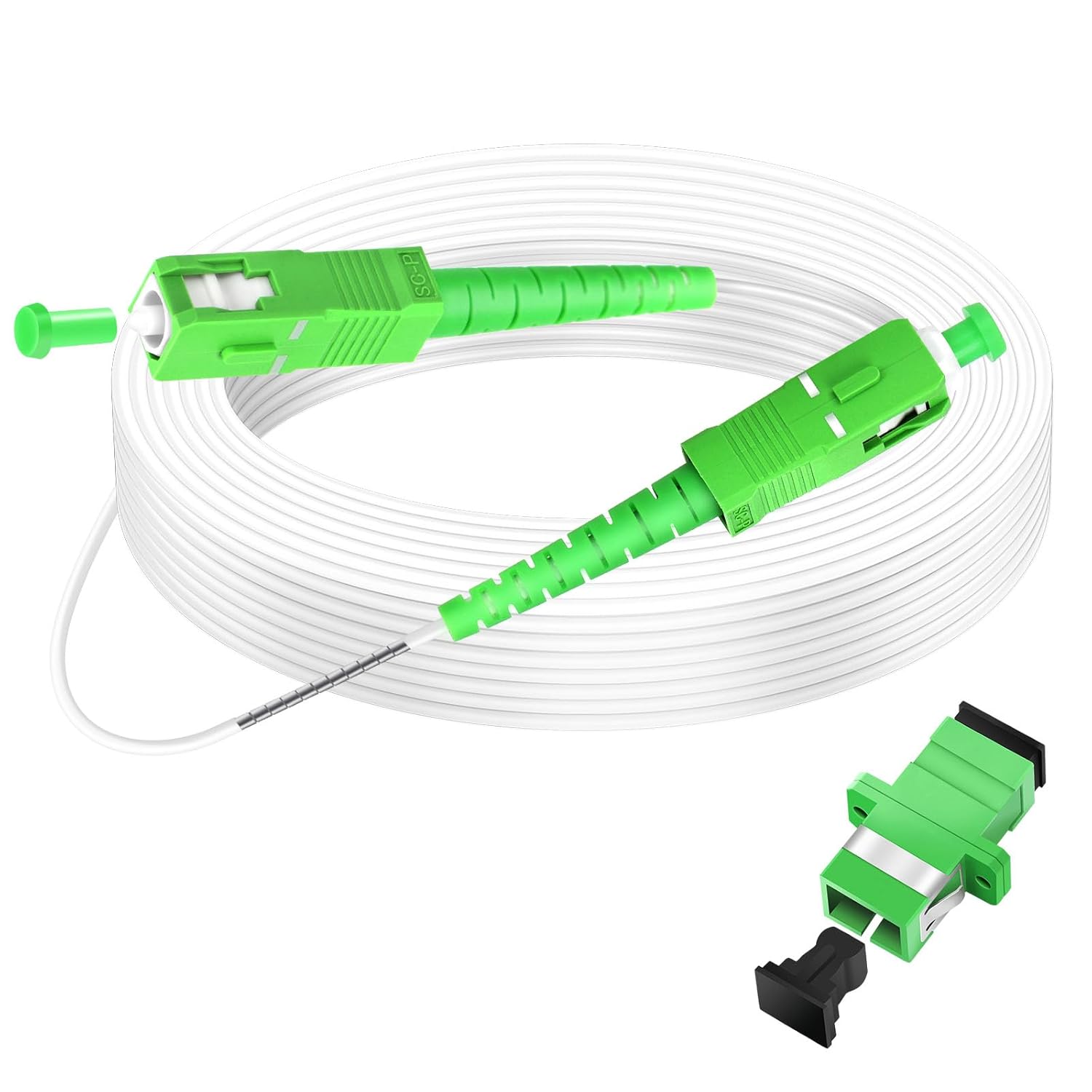 50M Armored Fiber Optic Cable for High-Speed Internet Connectivity