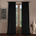 Pinch Pleated Blackout Velvet Curtains 108 in - Luxury Thermal Panels