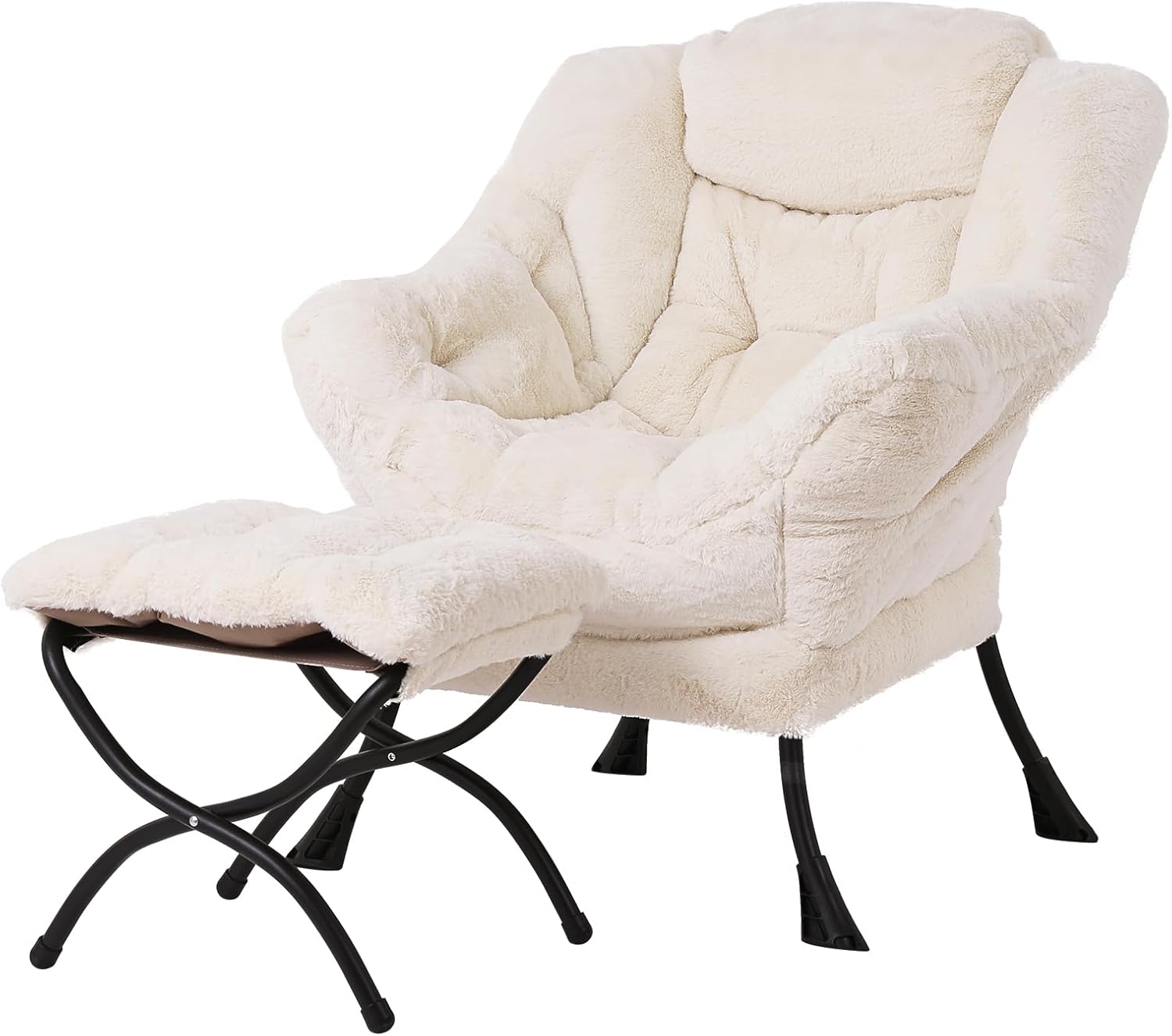 Tiita Lazy Chair with Ottoman for Ultimate Comfort and Style