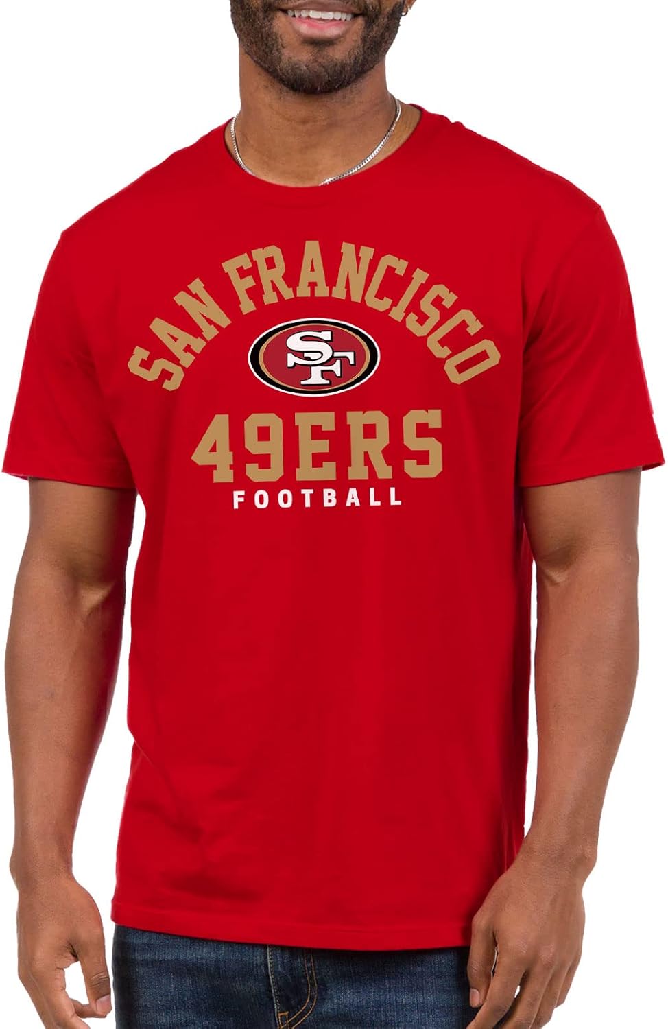 NFL Classic Team Logo T-Shirt for San Francisco 49ers Fans