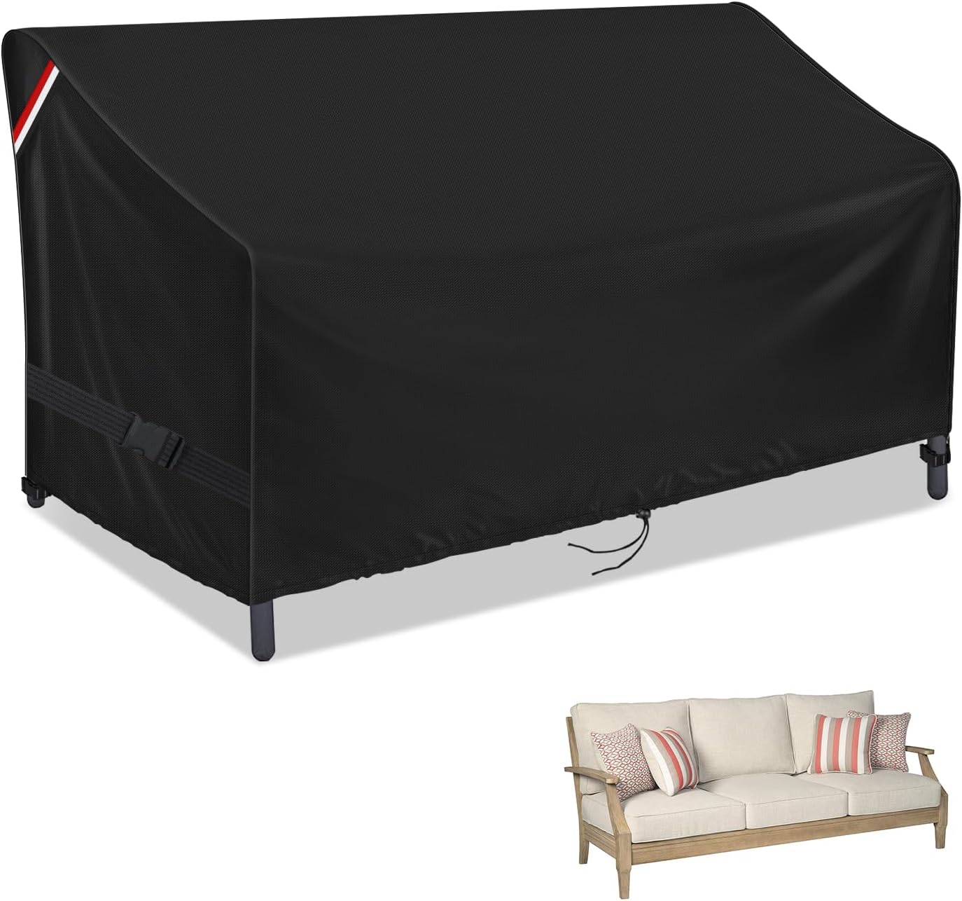 Outdoor Sofa Cover 85 Inch Waterproof Heavy Duty Furniture Cover