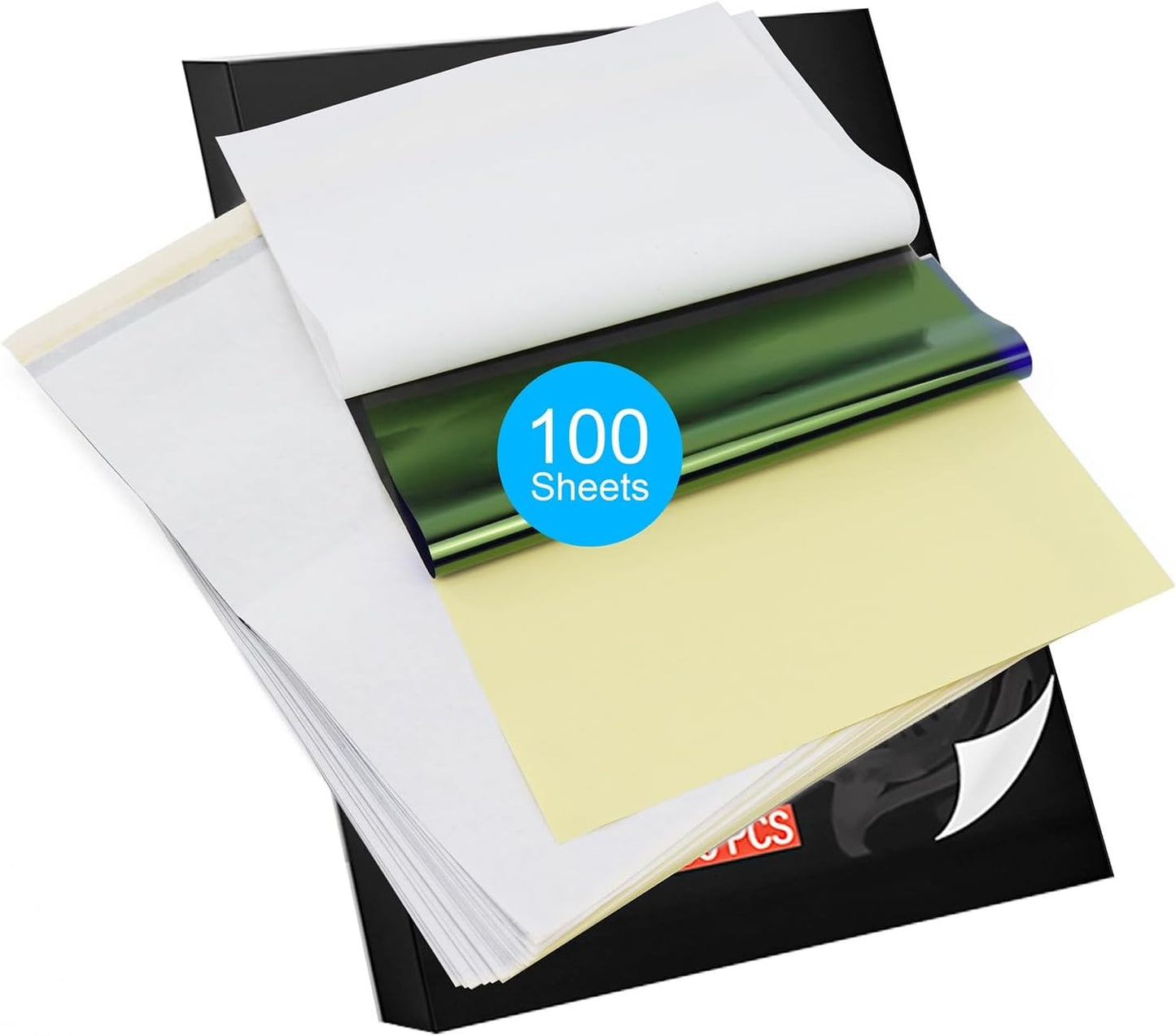 100 Sheets A4 Tattoo Transfer Paper: Easy Stencil Printing