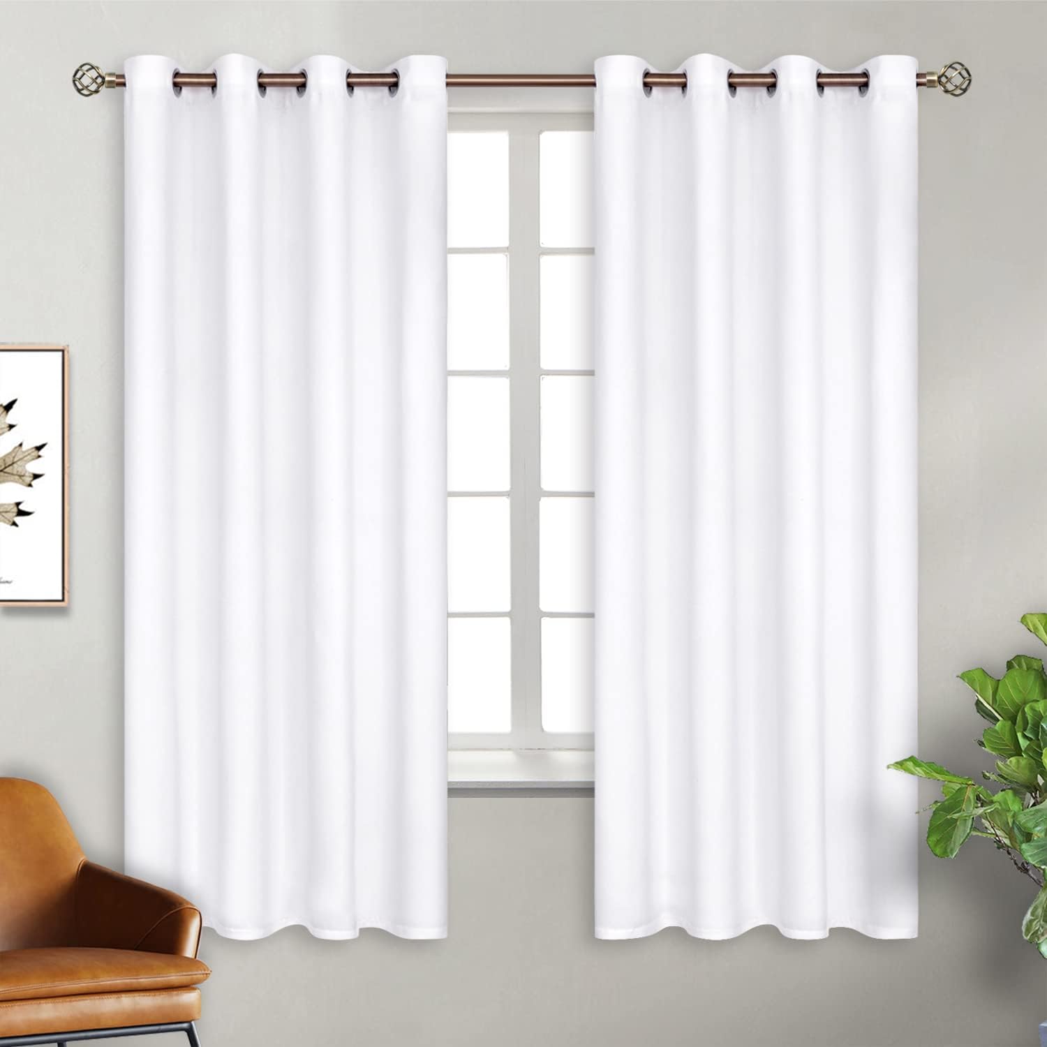 BGment Room Darkening Curtains for Bedroom - Thermal Insulated