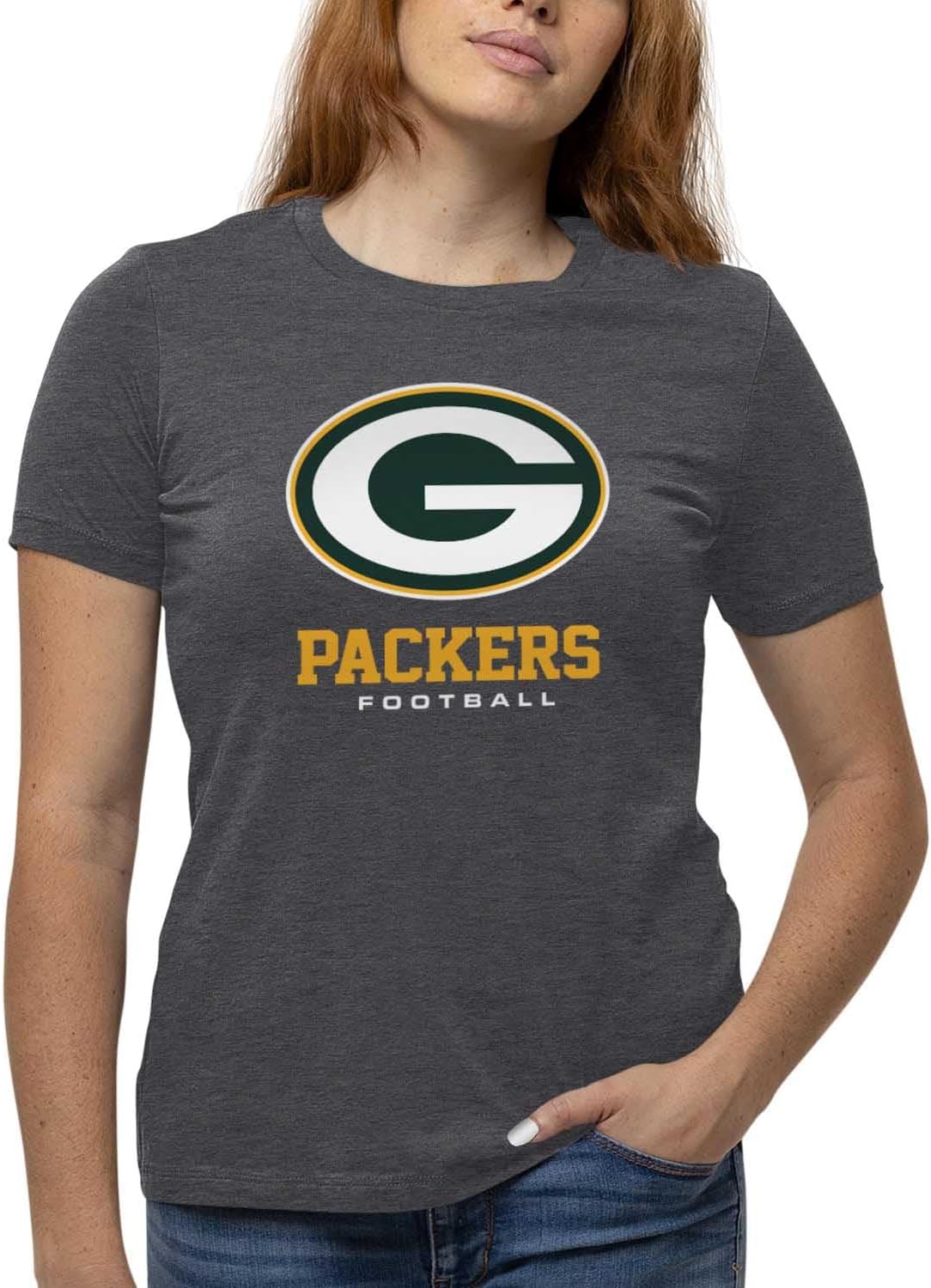 NFL Ultimate Fan Logo Short Sleeve T-Shirt for Women