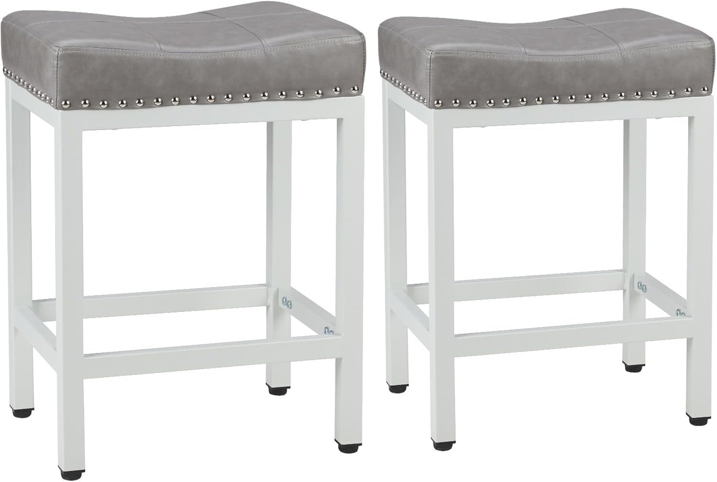 Stylish 24 inch Bar Stools Set of 2 for Modern Kitchen Decor