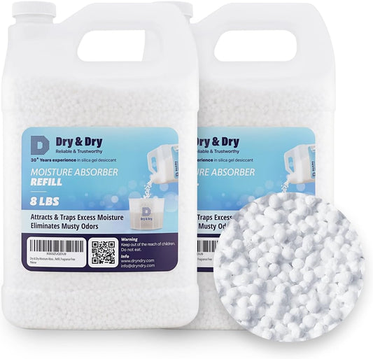 Dry & Dry Moisture Absorbers Refill Beads for Home Use