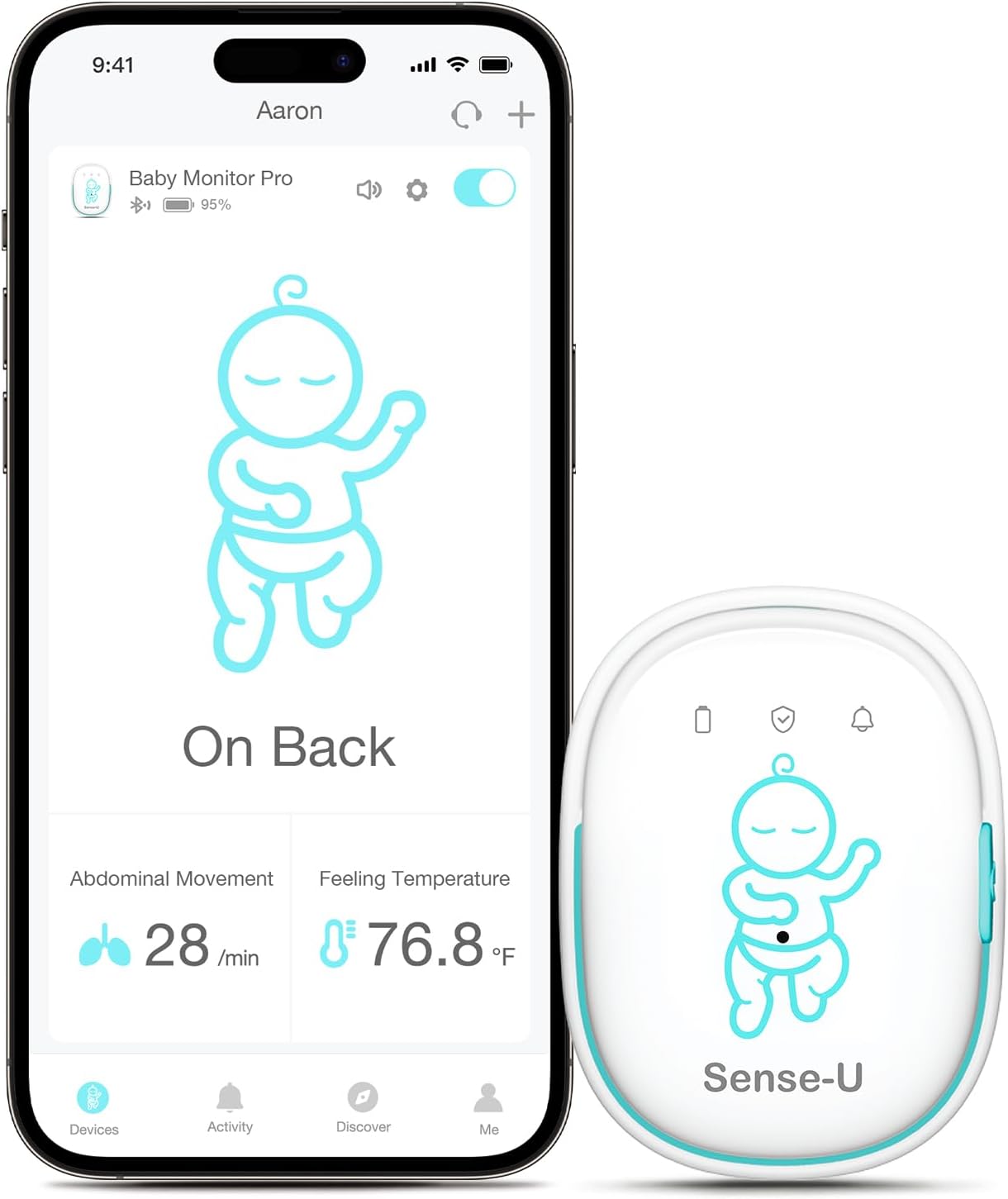 Safeguard your baby with Sense-U Pro