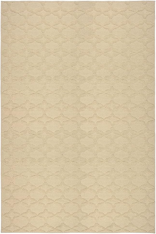 Garland Rug Sparta Non Slip Polypropylene Area Rug for Living Rooms