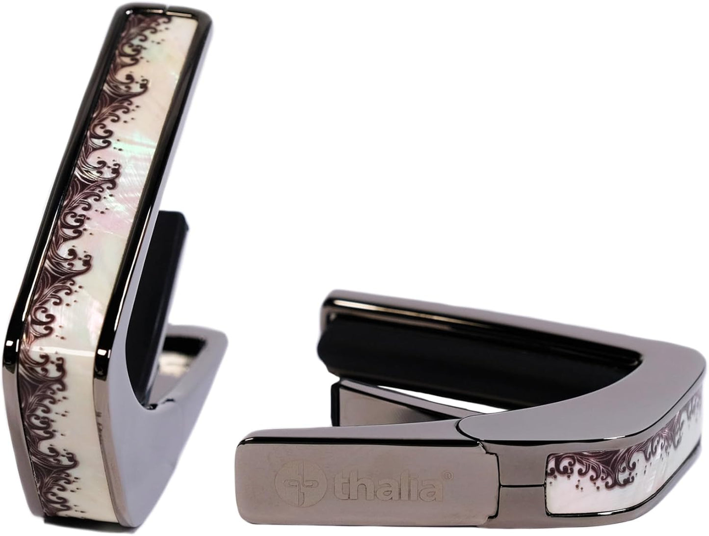 Thalia Guitar Capo: OctaveTouch Technology - Black Chrome