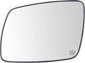 TRQ Driver Side Heated Mirror Glass for 2009-2019 Dodge Journey