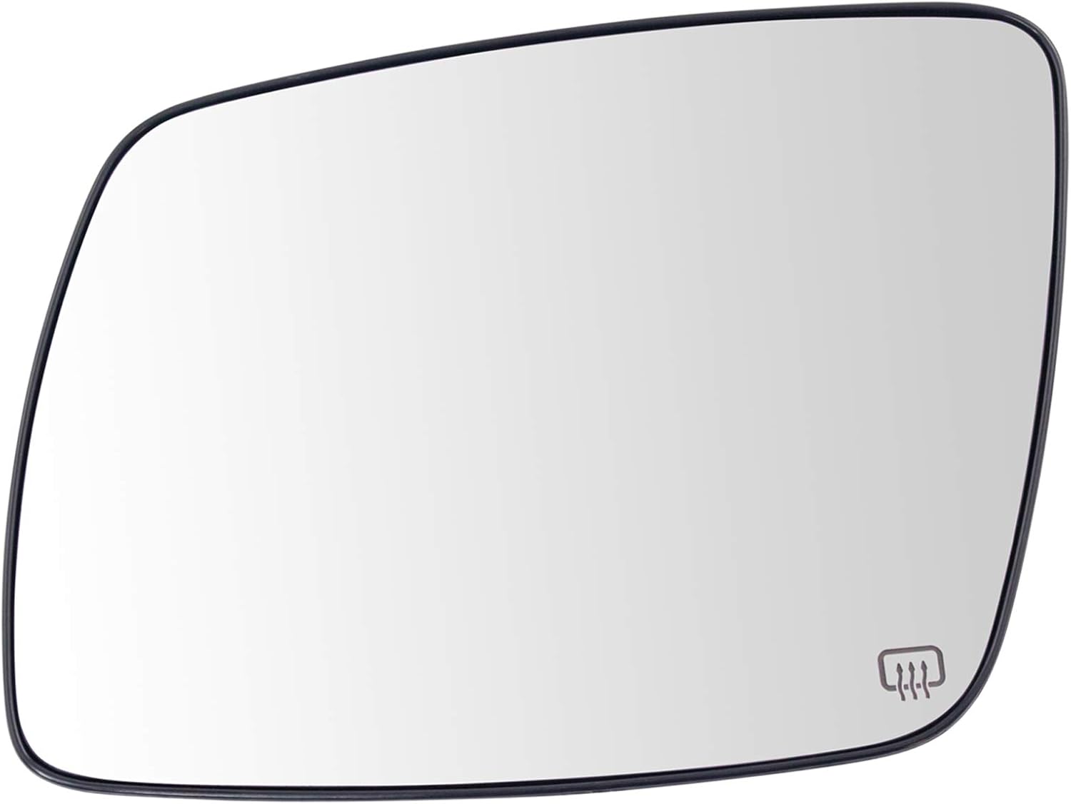TRQ Driver Side Heated Mirror Glass for 2009-2019 Dodge Journey