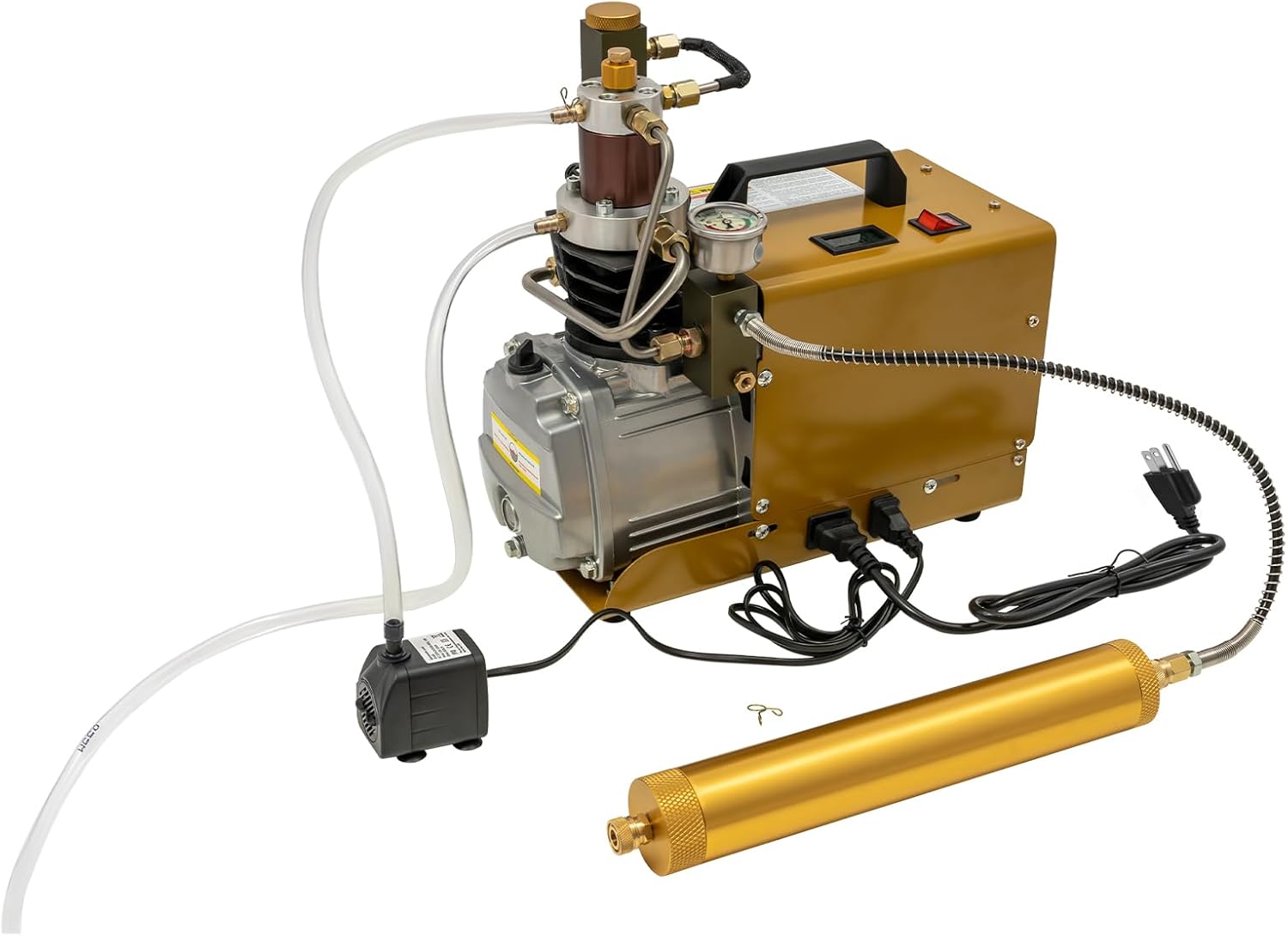 Portable High Pressure Air Pump - Industrial Strength!
