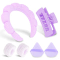 COCIDE Spa Headbands Set: Non-Slip Puffy Padded Hair Accessories