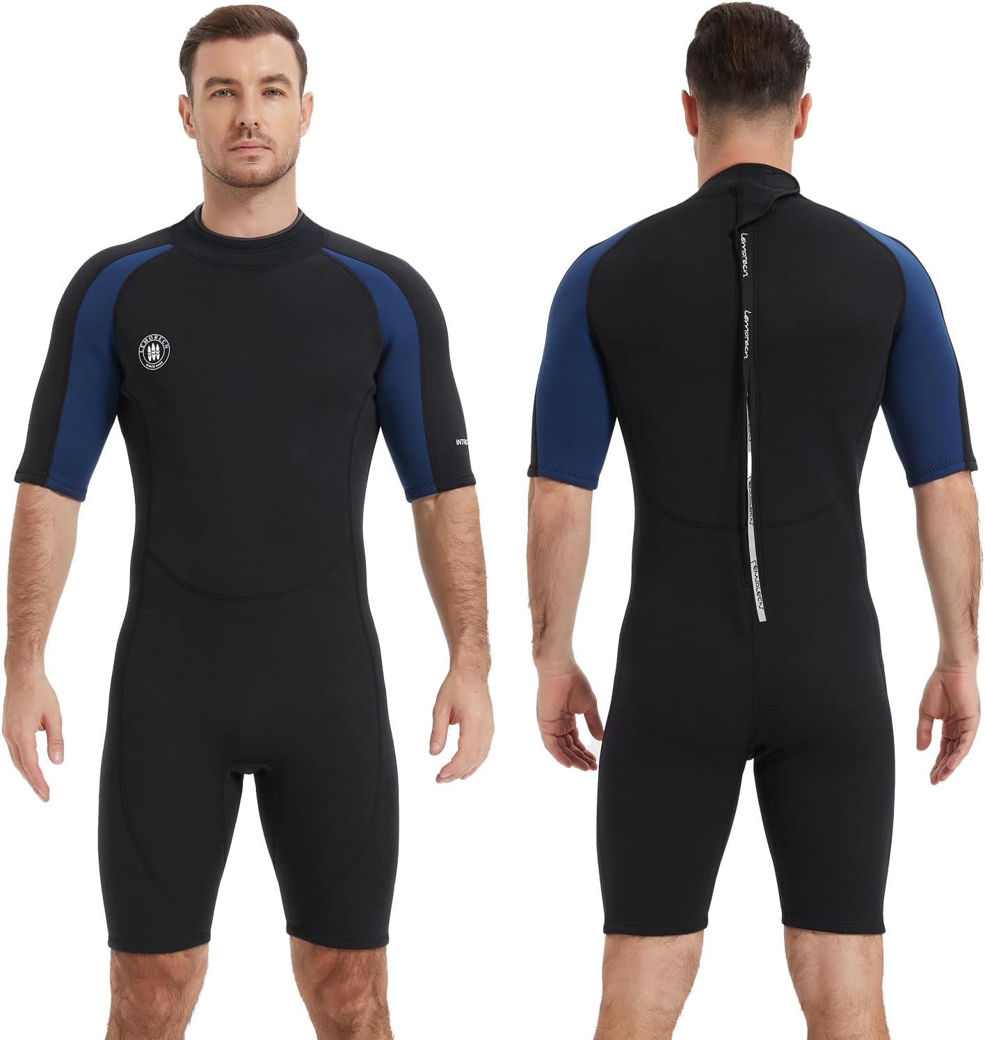 Lemorecn Adult's 3mm Shorty Wetsuits for All Water Sports Fun