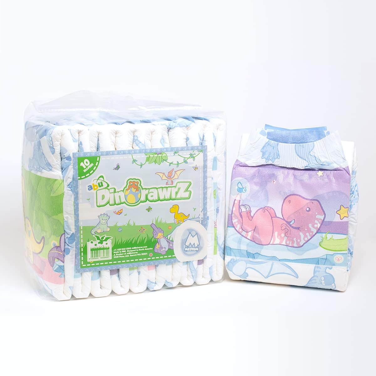 ABUniverse DinoRawrZ Diapers for Ultimate Comfort and Fun