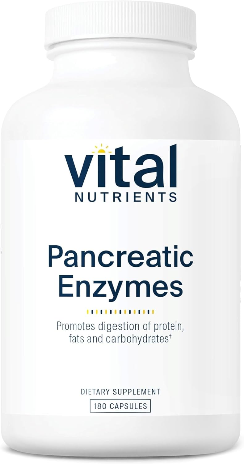 Pancreatic Enzymes 1000mg for Optimal Digestion Support