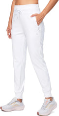 G Gradual Women's Fleece Lined Joggers High Waisted - Warm, Water make