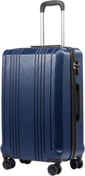 Coolife Luggage Expandable 28in Carry-On - Durable Travel Case