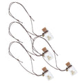 Perfume Bottle Pendant Diffusers for Car - 4Pcs Compact Glass Vials