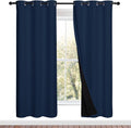 NICETOWN Full Shade Curtain Panels 42 x 72 in - Real Blackout