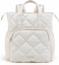 Quilted Mini Diaper Bag Backpack - Compact, Insulated & Lightweight
