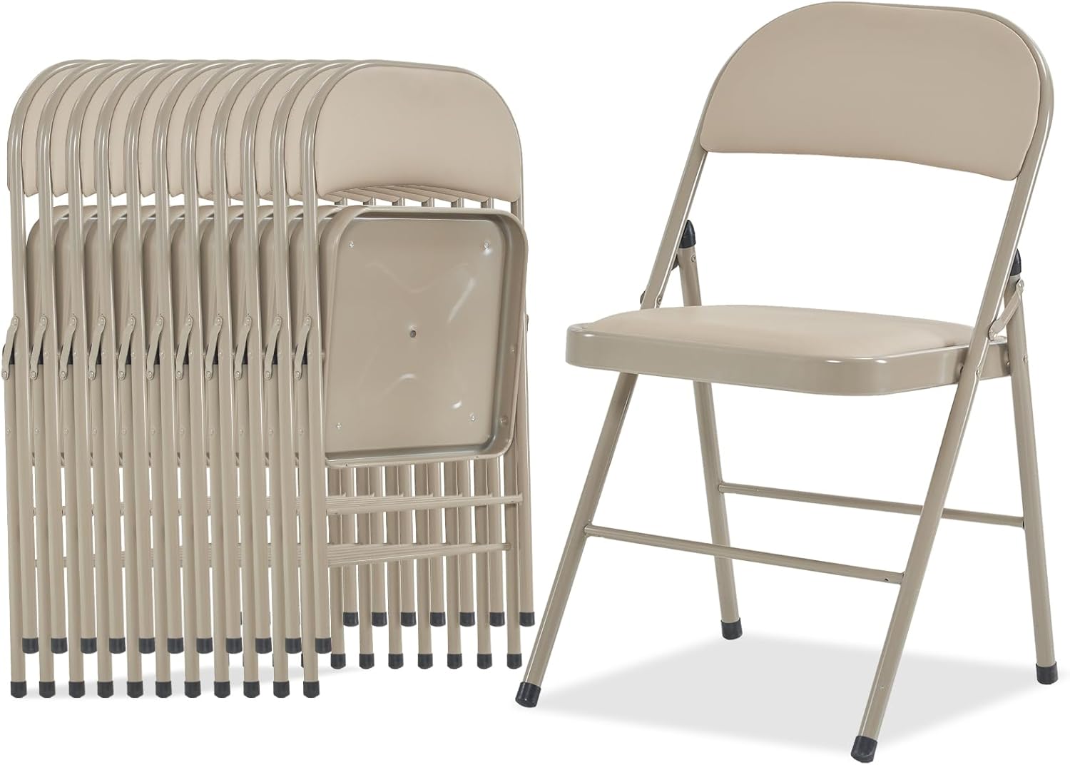 Comfortable Folding Chairs with Padded Seats for Events and More