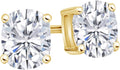 Houston Diamond District Lab Grown Diamond Stud Earrings (Style CTYX)