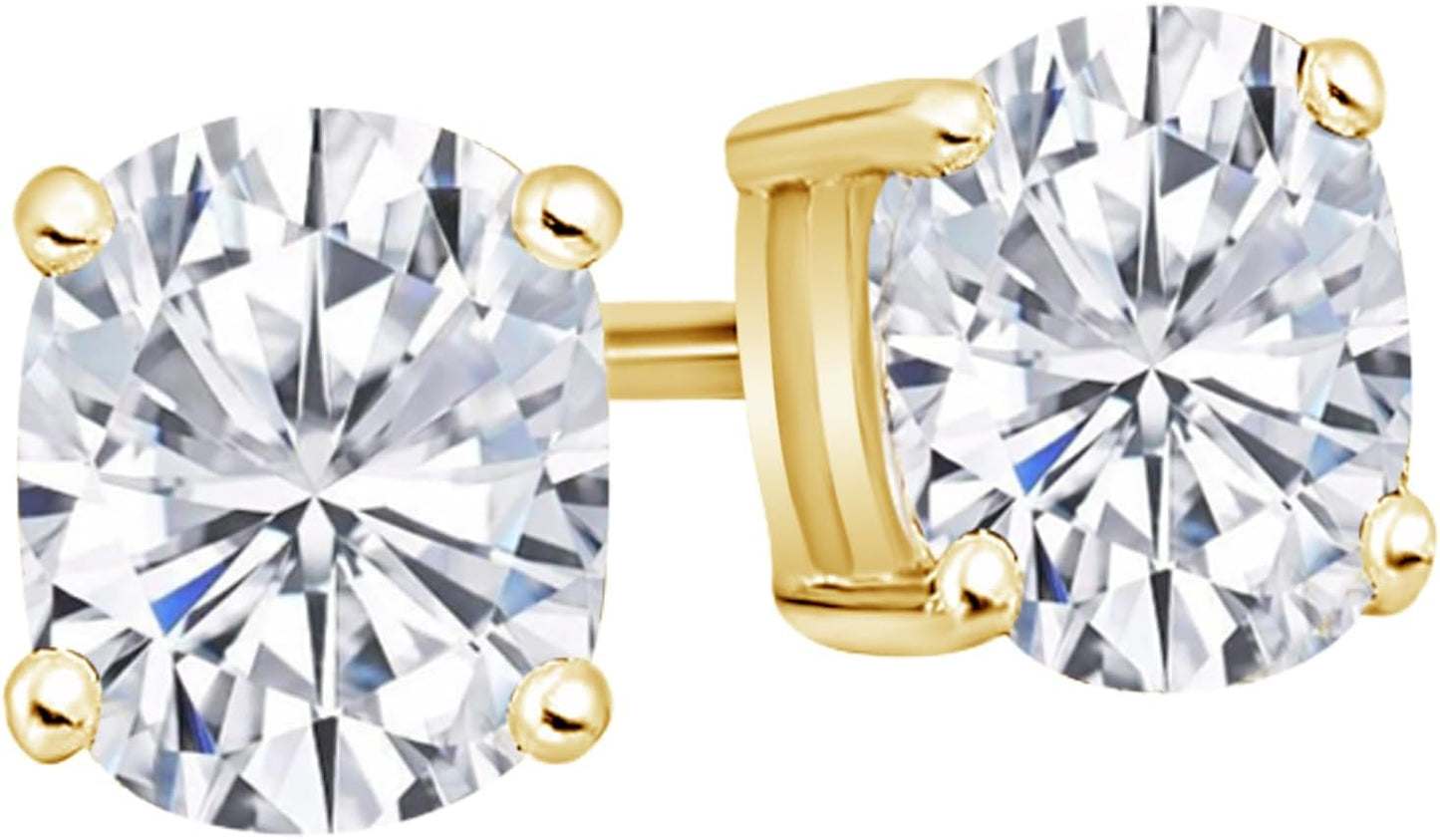IGI Certified Lab Grown Diamond Stud Earrings for Women
